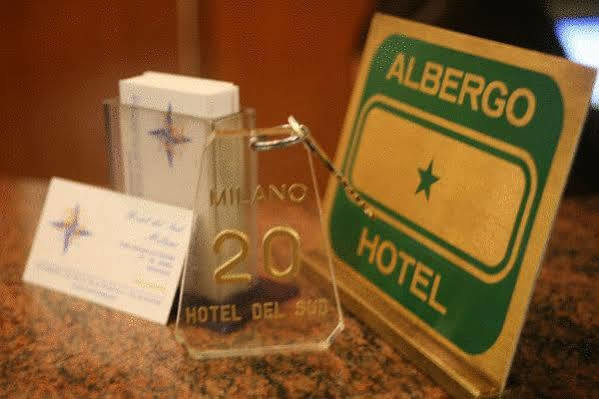 Hotel Del Sud Milan Bagian luar foto